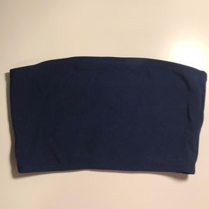 Navy blue American Apparel bandeau!